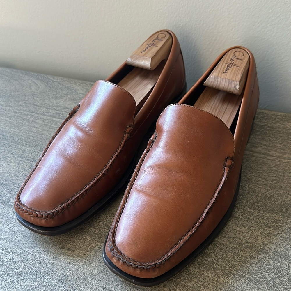 Cole Haan Pelham slip-on luggage (tan) size 10 men’s